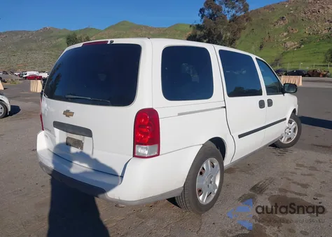 2008 Chevrolet Uplander Ls from USA, damaged, VIN 1GNDV23W98D133687